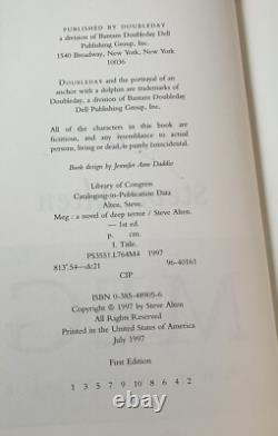 Meg-Steve Alten-SIGNED! -TRUE First/1st Edition with 1st State DJ-DEBUT-FILM-RARE