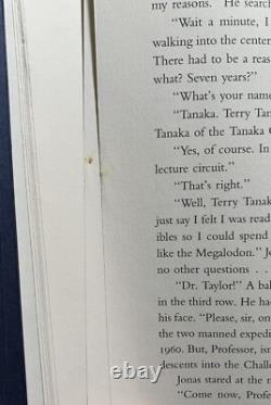 Meg-Steve Alten-SIGNED! -TRUE First/1st Edition with 1st State DJ-DEBUT-FILM-RARE