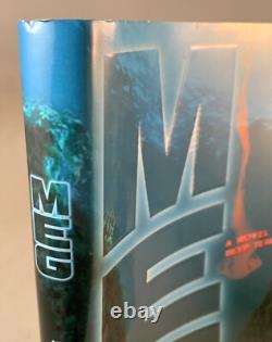 Meg-Steve Alten-SIGNED! -TRUE First/1st Edition with 1st State DJ-DEBUT-FILM-RARE