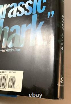 Meg-Steve Alten-SIGNED! -TRUE First/1st Edition with 1st State DJ-DEBUT-FILM-RARE