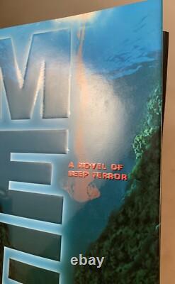 Meg-Steve Alten-SIGNED! -TRUE First/1st Edition with 1st State DJ-DEBUT-FILM-RARE