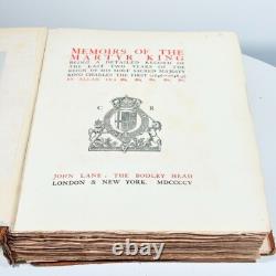 Memoirs of the Martyr King 1st First Edition 1905 Allan Fea Signed 262 of 300