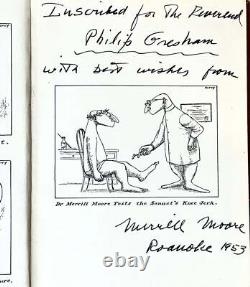 Merrill Moore / Illegitimate Sonnets Signed 1st Edition 1950