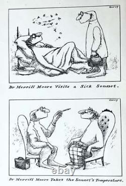 Merrill Moore / Illegitimate Sonnets Signed 1st Edition 1950