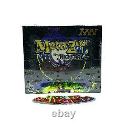 MetaZoo Nightfall Cryptid Nation 1st Edition Booster Box Signed By Mike Waddell