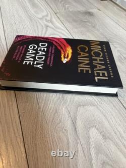 Michael Caine Signed 1st Edition 2023 Deadly Game Hardback