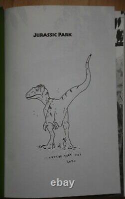 Michael Chrichton Jurassic Park Signed remarqued First Folio Edition