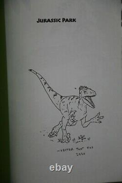 Michael Chrichton Jurassic Park Signed remarqued First Folio Edition