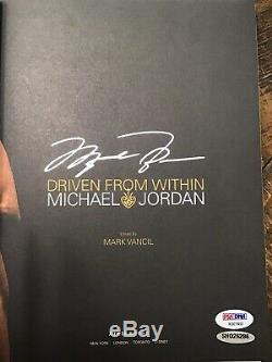 Michael Jordan SIGNED Driven from Within PSA/DNA + Upper Deck