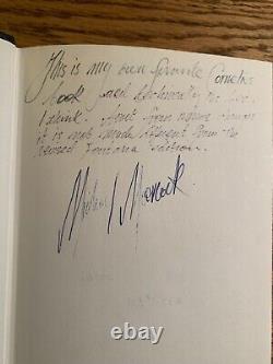 Michael Moorcock / The Condition of Muzak Signed 1st Edition 1977