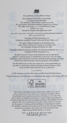 Mieko Kawakami, Laurel Taylor / Sisters in Yellow Signed 1st Edition 2026