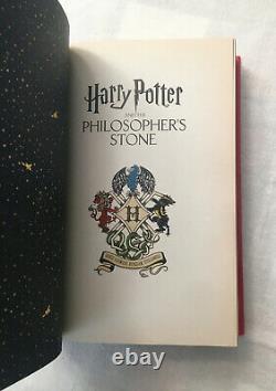 MinaLima Signed UK 1/1 Illustrated Harry Potter and the Philosopher's Stone