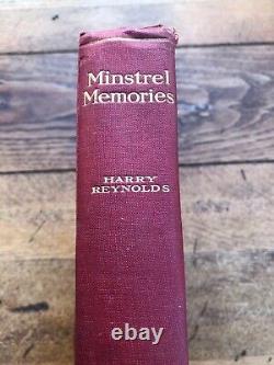 Minstrel memories! Presented to famous comedian johnny danvers in 1928. Signed