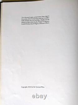 Modern Typography & Layout- Douglas C McMurtrie 1929 signed 1st Edition signed