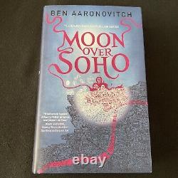 Moon Over Soho, Ben Aaronovitch, 1st edition /1st Printing HB DATED LINED SIGNED