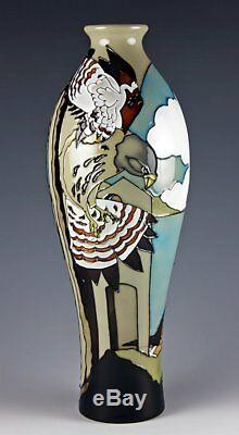 Moorcroft The Stone Kestrel Vase 42/12, Ltd/edition 44/50, Signed, 1st Quality