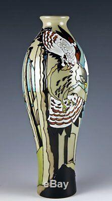 Moorcroft The Stone Kestrel Vase 42/12, Ltd/edition 44/50, Signed, 1st Quality