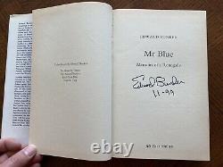 Mr Blue Memoirs Of A Renegade Edward Bunker Signed 1999 1st Edition Hardback VGC