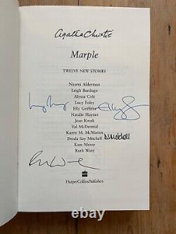 Multi Signed! Marple Twelve New Stories -Signed 4 famous authors, 1st edition