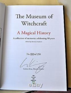 Museum of Witchcraft LE 1/250 Signed Cecil Williamson Gemma Gary Xoanon Art RARE