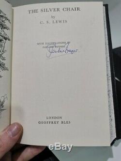 NARNIA First Edition CS LEWIS Signed 1950-1956 Full Set REBIND