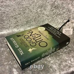 NEIL GAIMAN GOOD OMENS SCRIPT BOOK SIGNED 1/1 HBK 1st EDITION Terry Pratchett