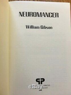 NEUROMANCER WILLIAM GIBSON Signed Limited Ed. #39 out of 375