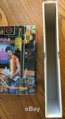 NEUROMANCER WILLIAM GIBSON Signed Limited Ed. #39 out of 375