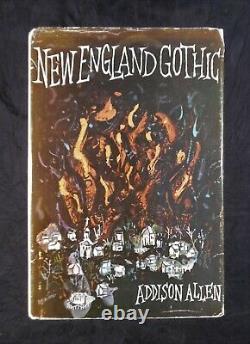 NEW ENGLAND GOTHIC by Addison Allen 1960 1st Edition 1st Printing HC withDJ SIGNED