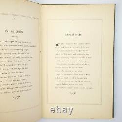 NEW, Herbert Sonnets. 1885 1st Ed SIGNED