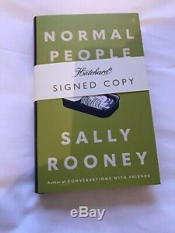 NORMAL PEOPLE Signed Sally Rooney 1st UK Edition Now A Hit BBC Series