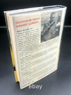 Naked Lunch William S. Burroughs SIGNED True First 1st/1st Edition 1959