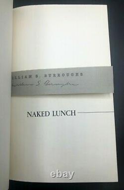 Naked Lunch William S. Burroughs SIGNED True First 1st/1st Edition 1959