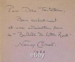 Nancy CUNARD / Nous Gens D'Espagne 1945-1949 Signed 1st Edition