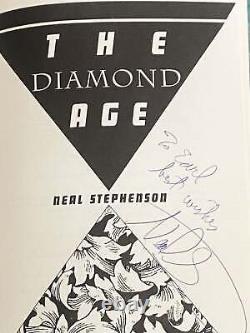 Neal Stephenson / THE DIAMOND AGE Signed 1st Edition 1995