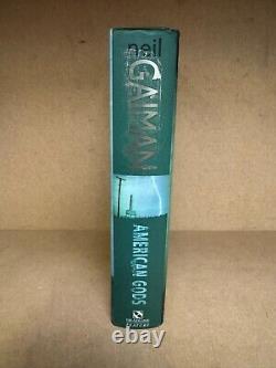 Neil Gaiman SIGNED Book American Gods 2001 UK 1st Edition 1st Impression ID113