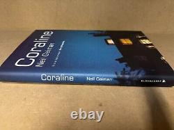 Neil Gaiman SIGNED Book Coraline UK 1st Edition 1st Printing ID117