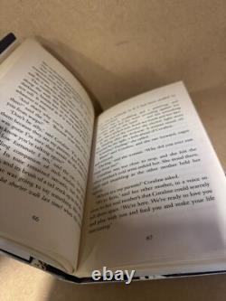 Neil Gaiman SIGNED Book Coraline UK 1st Edition 1st Printing ID117