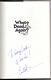 Neil Shuman What Dead Again 1st/1st SIGNED Carl Hiaasen Doc Hollywood