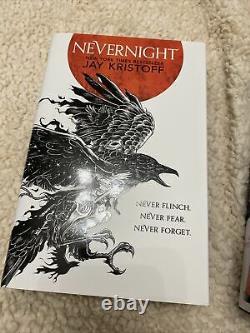 Nevernight Trilogy Signed Hardcovers Waterstones / Illumicrate Editions