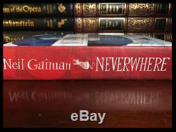 Neverwhere SIGNED by NEIL GAIMAN Brand New Illustrated Edition 1st Print Gift
