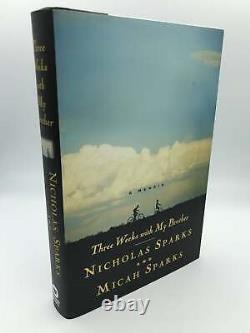 Nicholas Sparks / Three Weeks With My Brother Signed 1st Edition 2003