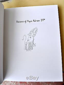 Nick Blinko Visions of Pope Adrian 37th Special Edition 1/37 Outsider Art Signed