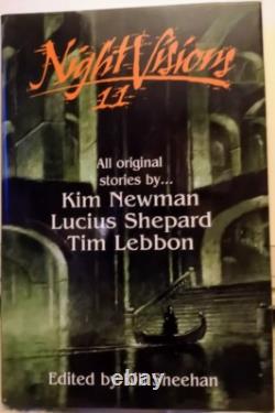 Night Visions 11 ed Bill Sheehan 1st Edition, SIGNED by authors Ltd Unread