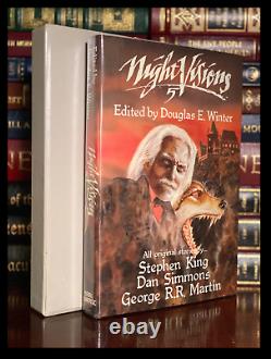 Night Visions 5 SIGNED by STEPHEN KING & GEORGE R. R. MARTIN + 4 Hardback 1/850