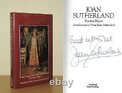 Norma Major Joan Sutherland Signed 1st/1st (1987 First Edition DJ)