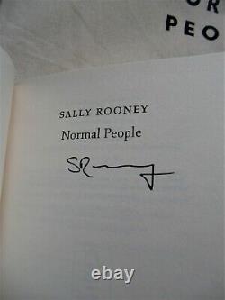 Normal People signed 1st edition, unread + tote bag