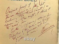 Norman Davey The Guinea Girl Signed Proof with Handwritten Amendments, 1921