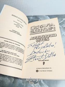 Octavia Butler? SIGNED/ 1st Edition Adulthood Rites Vintage PB NovelNEW RARE