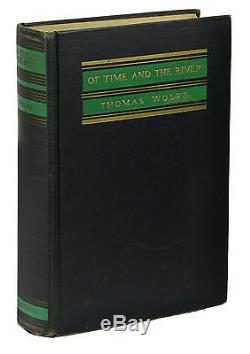 Of Time and the River SIGNED by THOMAS WOLFE First Edition 1st Printing 1935